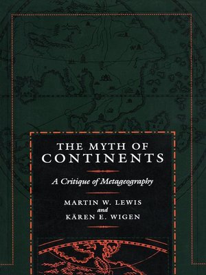 cover image of The Myth of Continents